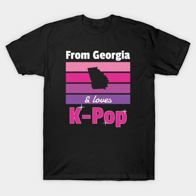 From Georgia and loves K-Pop T-Shirt by WhatTheKpop